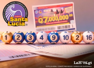 La Lotería Santa Lucía sorteó este domingo 4 de enero un premio mayor de Q7 millones.