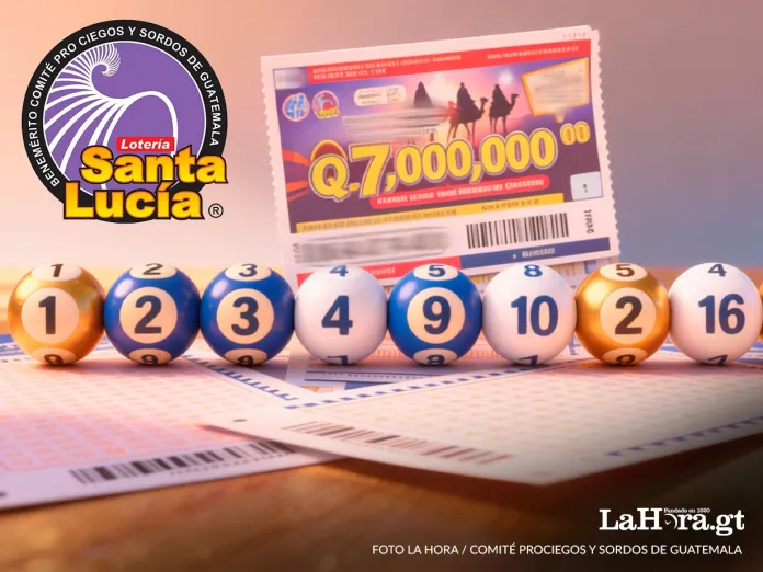 Números ganadores Lotería Santa Lucía La Lotería Santa Lucía sorteó este domingo 4 de enero un premio mayor de Q7 millones.
