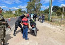 Operativos realizados por estado de sitio en donde reportaron más de 500 motos consignadas. Foto La Hora: PNC