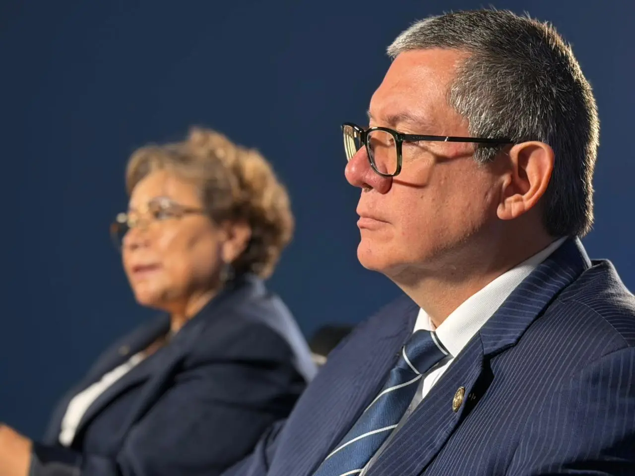 El abogado constitucionalista Ovidio Orellana fue presidente del Colegio de Abogados y Notarios de Guatemala. Foto La Hora: Víctor García.