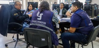 La Procuraduría de los Derechos Humanos (PDH) supervisó recientemente las acciones implementadas por instituciones públicas para prevenir accidentes de tránsito.
