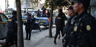 Entrada a la colonia El Limón, zona 18. Foto La Hora: PNC.