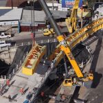 El alcalde Sebastián Siero espera que la obra sea inaugurada entre diez o quince días, pues ya solo hace falta fundir una losa. Foto La Hora: Municipalidad de Santa Catarina Pinula