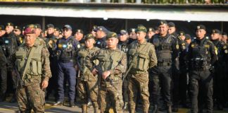El plan de seguridad Centinela Escuintla estará implementado por tiempo indefinido, según informaron las autoridades policiales. Foto La Hora: Gobernación