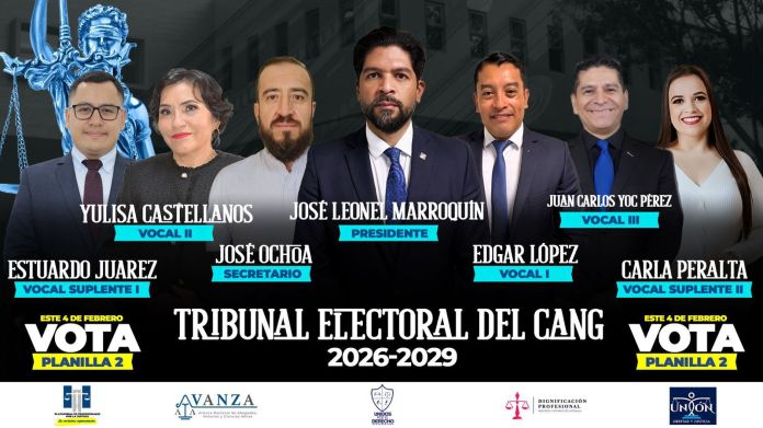 El candidato a la presidencia por la planilla 2 es José Leonel Marroquín Rivera.