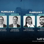 Las planillas 4 y 5 pasaron a la segunda vuelta en elecciones para representantes del CANG en la comisión de postulación del TSE.