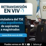 Postuladora TSE comienza la evaluación de expedientes. Foto La Hora: Francisco Altán