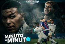 Minuto a minuto: Real Madrid vs. Barcelona, resumen y resultado de la final de la Supercopa de España Real Madrid y FC Barcelona se verán las caras en la final de la Supercopa de España en una nueva edición del Clásico.