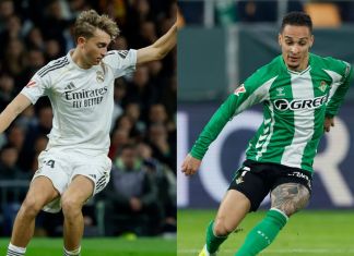 Real Madrid y Betis se verán las caras en el Estadio Santiago Bernabéu en la jornada 18 de LaLiga EASports.