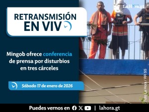 Retransmisión: Mingob ofrece conferencia de prensa por disturbios en tres cárceles