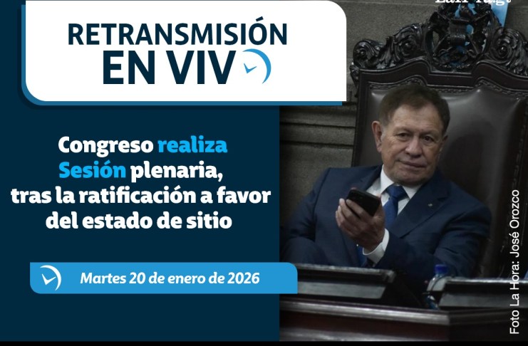 Retransmisión Sesión plenaria del Congreso de la República. Foto La Hora: Roberto Altán