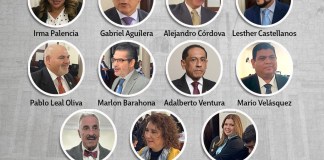 Rostros conocidos que buscan integrar el Tribunal Supremo Electoral (TSE). Foto La Hora: Alejandro Ramírez