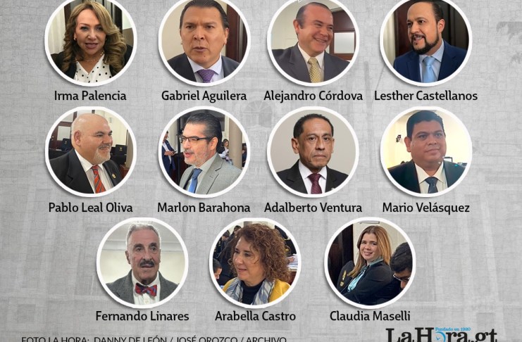 Rostros conocidos que buscan integrar el Tribunal Supremo Electoral (TSE). Foto La Hora: Alejandro Ramírez