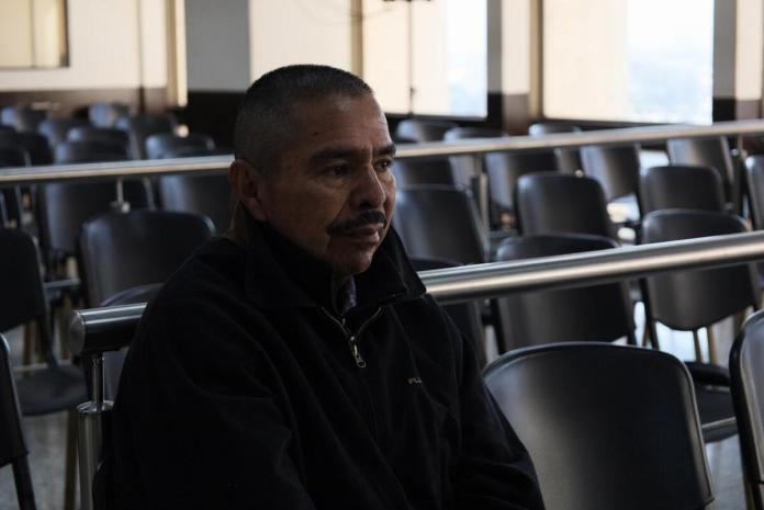 El Juzgado de Mayor Riesgo D inició la recepción de pruebas para discutir en el juicio en contra del último implicado en la muerte de monseñor Juan José Gerardi. Foto La Hora: Daniel Ramírez