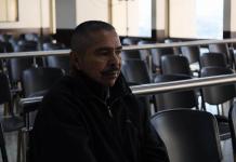 El Juzgado de Mayor Riesgo D inició la recepción de pruebas para discutir en el juicio en contra del último implicado en la muerte de monseñor Juan José Gerardi. Foto La Hora: Daniel Ramírez