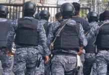 Tras los motines y atentados contra la PNC, el Sistema Penitenciario suspendió el traslado de reos este martes a los diferentes juzgados. Foto: La Hora