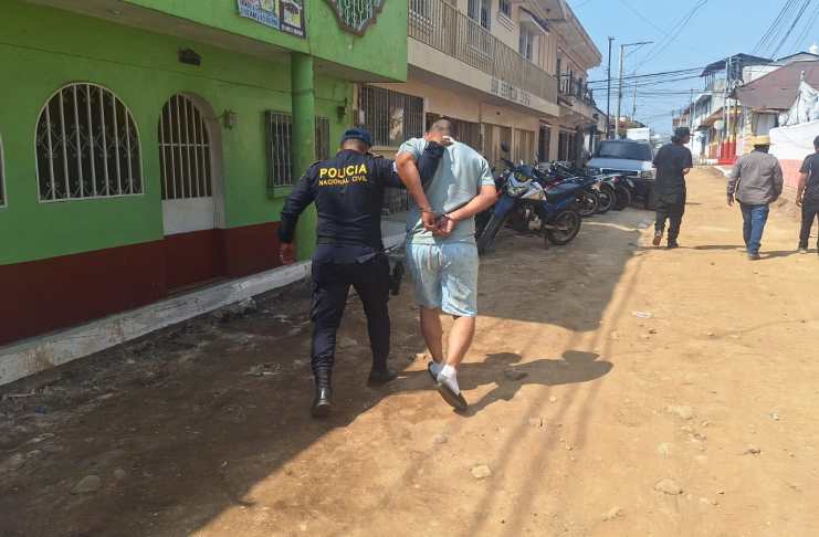 Rudy “N”, de 36 años, presunto secuestrador fue capturado. Foto La Hora: PNC.