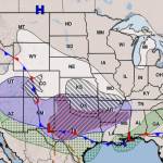 La tormenta invernal Fern amenaza a gran parte de Estados Unidos durante el fin de semana del viernes 23 al domingo 25 de enero.