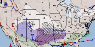 La tormenta invernal Fern amenaza a gran parte de Estados Unidos durante el fin de semana del viernes 23 al domingo 25 de enero.