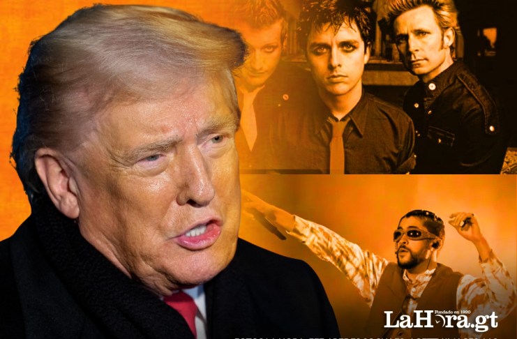 Trump no asistirá al Super Bowl donde se presentarán Bad Bunny y Green Day. Foto: La Hora/ EFE/ Redes Sociales/ Getty Images/ AS