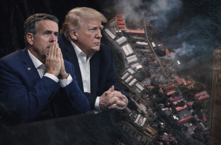 Una imagen satelital distribuida por Vantor muestra el complejo militar venezolano en Fuerte Tiuna, Caracas, tras los ataques de Estados Unidos del 3 de enero de 2026.