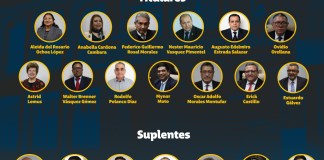El Colegio de Abogados y Notarios de Guatemala (CANG) recibió 13 expedientes para candidatos de la Corte de Constitucionalidad (CC). Diseño La Hora: Roberto Altán