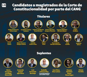 Néster Vásquez, Estuardo Gálvez y Mynor Moto, entre los 20 que aspiran a la CC por el CANG