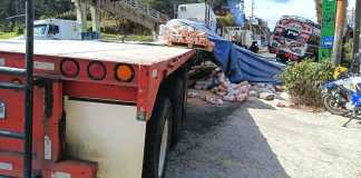 Un accidente de tránsito se registró en el kilómetro 34 de la ruta Interamericana, en jurisdicción de Santa María Cauqué, Chimaltenango.