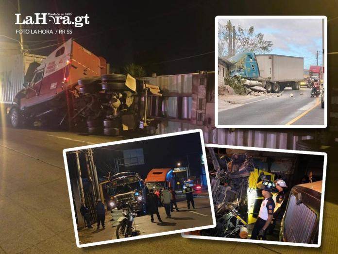 Accidentes protagonizados por unidades de transporte pesado han afectado la movilidad en la ruta al Atlántico, con sentido a la ciudad, esta semana.