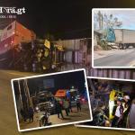 Accidentes protagonizados por unidades de transporte pesado han afectado la movilidad en la ruta al Atlántico, con sentido a la ciudad, esta semana.