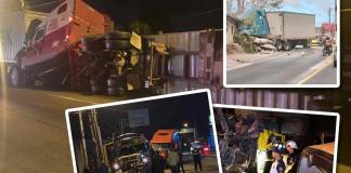 Accidentes protagonizados por unidades de transporte pesado han afectado la movilidad en la ruta al Atlántico, con sentido a la ciudad, esta semana.