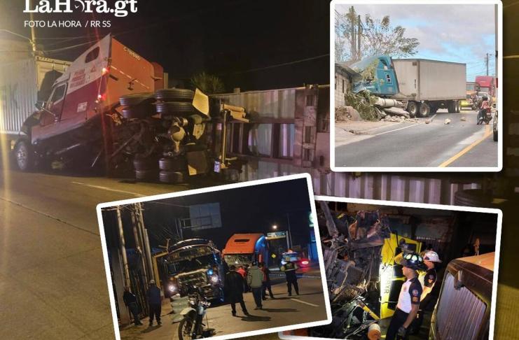 Accidentes protagonizados por unidades de transporte pesado han afectado la movilidad en la ruta al Atlántico, con sentido a la ciudad, esta semana.