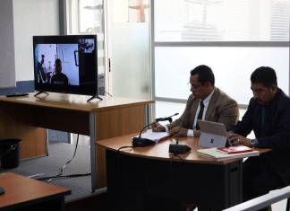 «Usted no nos conoce», la amenaza del «Dark» contra jueza de turno Uno de los pandilleros fugados de la cárcel Fraijanes II, profirió una serie de insultos, intimidaciones y amenazas contra la jueza que lo procesaba. Foto: La Hora