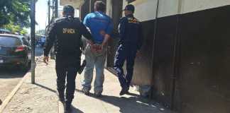 Capturan a presunto integrante del barrio 18 en Escuintla.