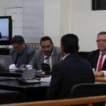 El Tribunal de Mayor Riesgo B continúo con el juicio por el caso Litzy Cordón, donde se reveló la existencia de un mensaje y un posible nuevo implicado. Foto La Hora: Daniel Ramírez