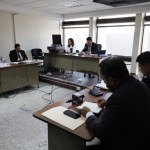 El Juzgado Segundo Penal reprogramó la audiencia de etapa intermedia en el caso del motorista embestido en zona 9 por las vacaciones del juez. Foto La Hora: Daniel Ramírez