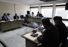 El Juzgado Segundo Penal reprogramó la audiencia de etapa intermedia en el caso del motorista embestido en zona 9 por las vacaciones del juez. Foto La Hora: Daniel Ramírez