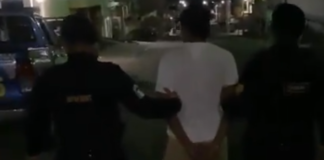 Capturan a presunto coyote durante un operativo realizado en un puesto de control interinstitucional.