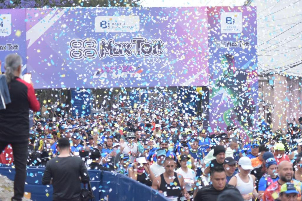 La media maratón Max Tott 2026 recorrió los barrios de la Ciudad de Guatemala durante este domingo 25 de enero.