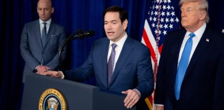 Rubio afirma que es mejor trabajar con Delcy Rodríguez que con María Machado para transición en Venezuela.