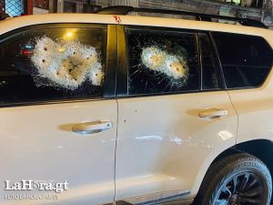 Los disparos "no son un juego", dice esposa del jefe edil de Los Amates tras incidente armado