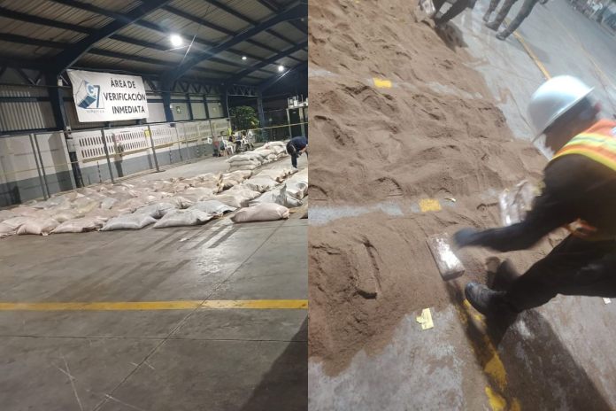 droga puerto quetzal Localizan otros 500 paquetes de posible droga en contenedor de Puerto Quetzal.
