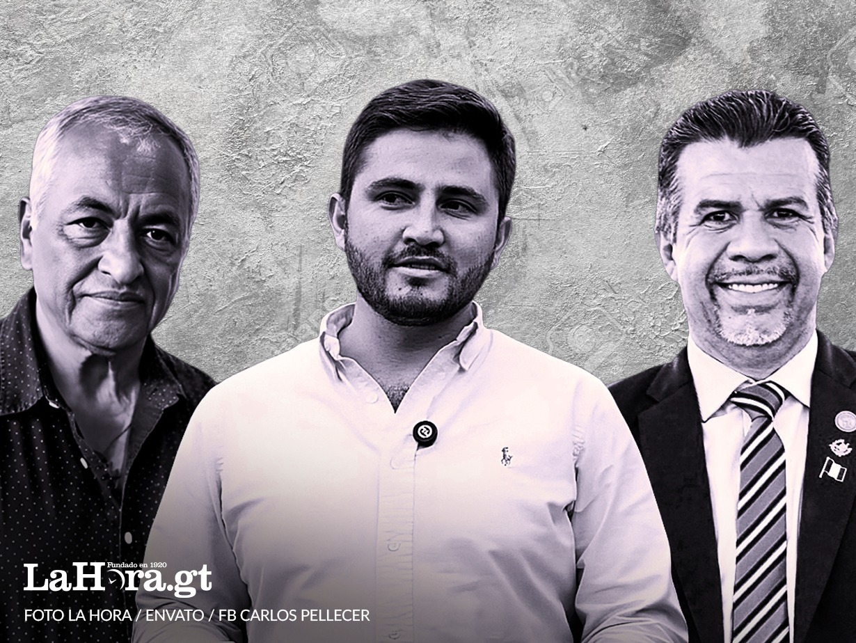 Enrique Arredondo, Sebastián Siero y Juan Carlos Pellecer han confirmado su candidatura para la presidencia de la Anam.