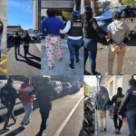 Diez presuntos extorsionistas capturados en allanamientos en varios departamentos.