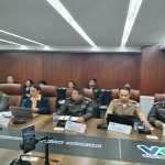 Lucrecia Martínez, titular de la Dirección Técnica del Presupuesto, comenta por la solicitud de ampliación del presupuesto general. Foto: La Hora