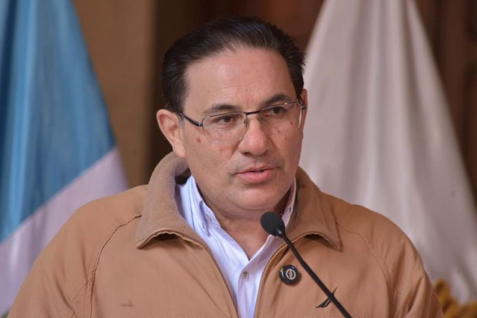 Mingob-Marco Antonio Villeda, Ataques PNC Ministro de Gobernación dice que las fuerzas de seguridad pueden actuar en legítima defensa en caso tengan la percepción de que su vida está en riesgo. Foto La Hora: José Orozco