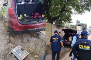 PNC encuentra municiones en vehículo con perforaciones de bala y abandonado en San Miguel Petapa