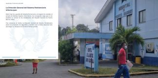 Según la DGSP, el reo logró evadir los controles de seguridad a cargo del guardia penitenciario. Foto La Hora: Izabal TV