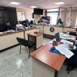 La jueza Carol Berganza informó que no hay una fecha fija para el juicio por el caso Melisa Palacios pues el Tribunal se encuentra desintegrado. Foto La Hora: Daniel Ramírez