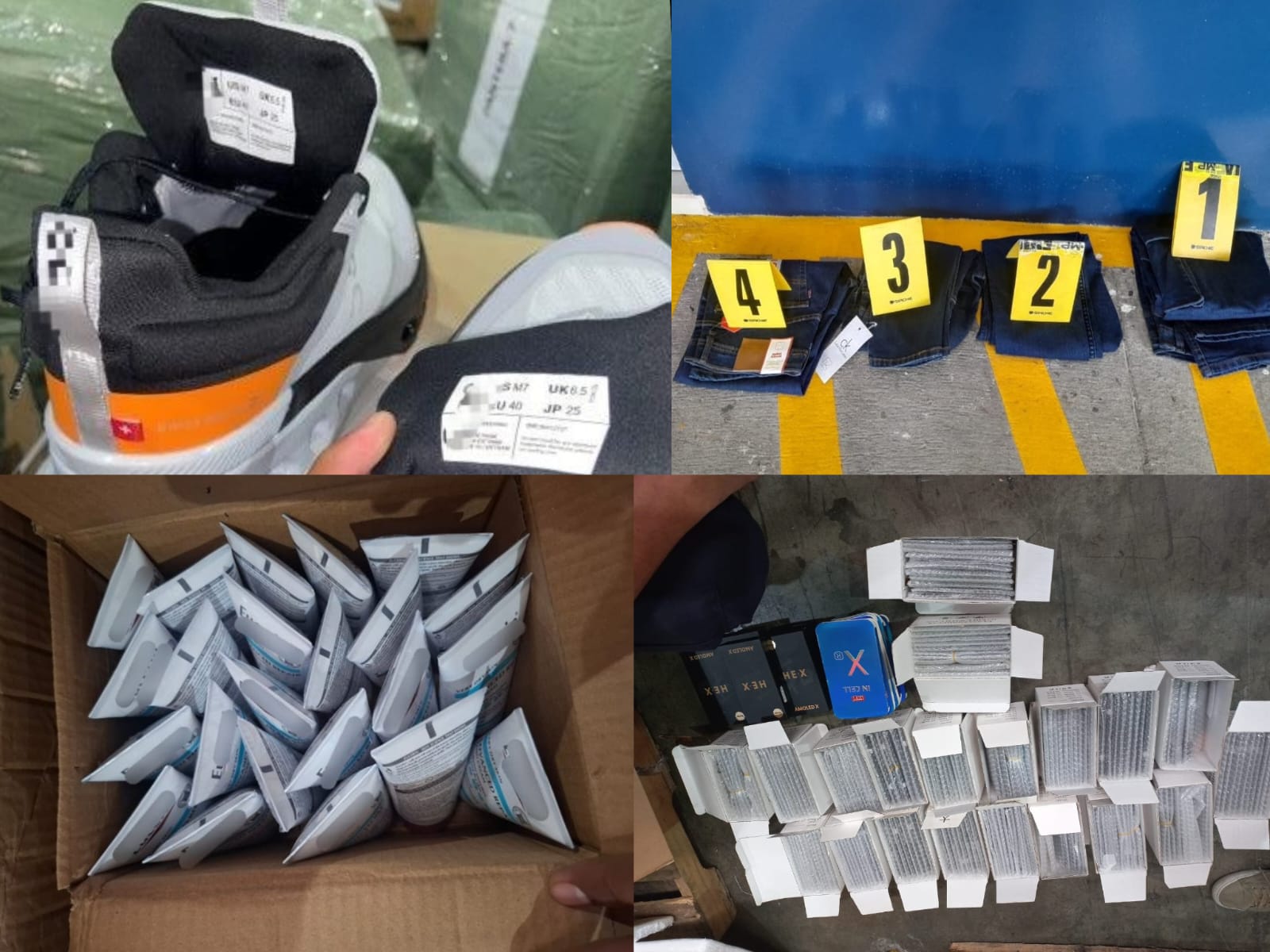 La SAT dio a conocer los resultados obtenidos en 2025, tras fortalecer las acciones contra el ingreso de mercancía falsificada al país.